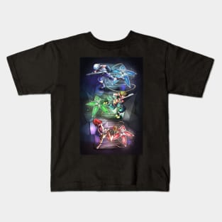 Destiny Island Trio Stars (Kingdom Hearts) (Dim Lights) Kids T-Shirt